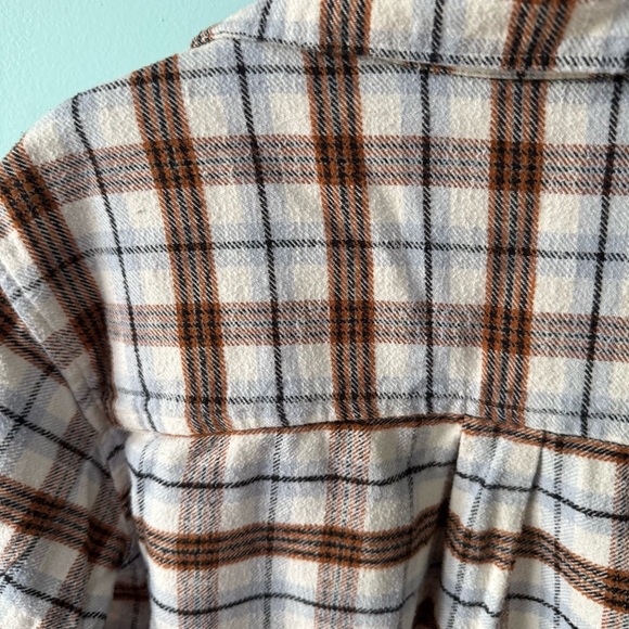 Free Assembly Women's Long Sleeve Work Shirt Large Flannel Fall - Picture 6 of 6